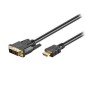 Goobay DVI-D HDMI 1,5m Black